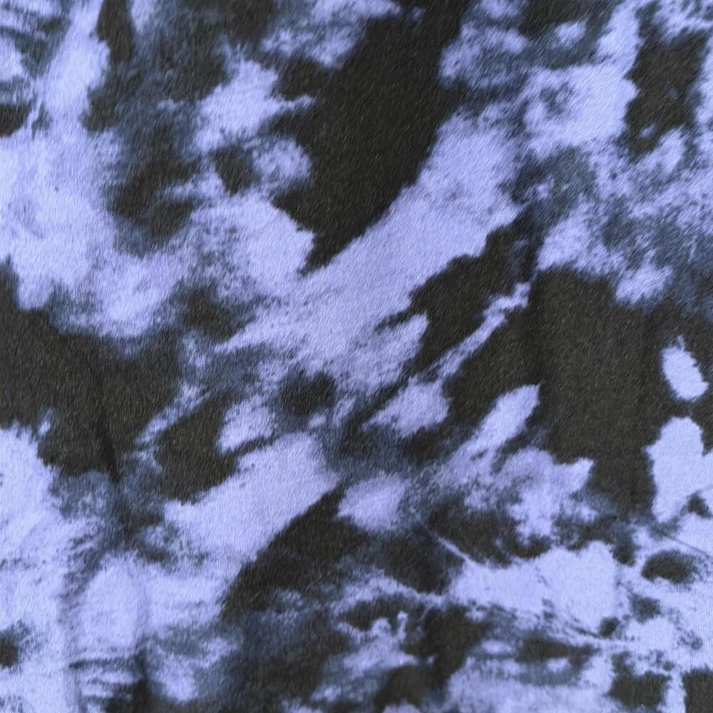New With Tags LuLaRoe Purple / Blue & Black Tie Dye Leggings Size OS (2-10) - Picture 3 of 5
